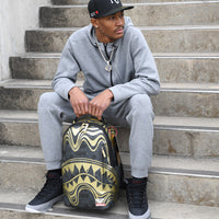 SPRAYGROUND® BACKPACK HONEYCOMB DEVONTA SMITH COLLAB BACKPACK