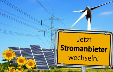 Jetzt den Stromanbieter wechseln und sparen