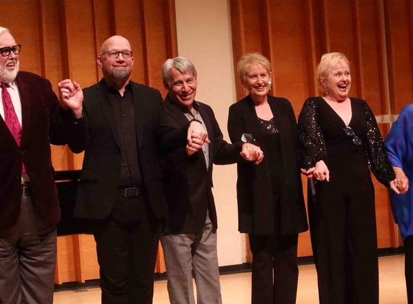 Stephen Schwartz and others at American Songbook Association Awards Gala, May 9, 2022.