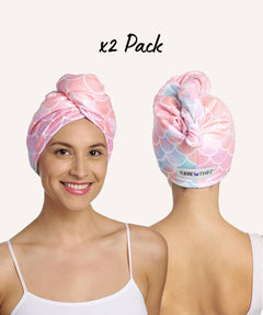 Turbie Twist® Microfiber Hair Towel - Absorbent and Lightweight - Turbie Twist