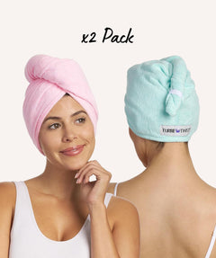 Turbie Twist® Microfiber Hair Towel - Absorbent and Lightweight - Turbie Twist