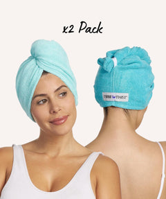 Turbie Twist® Microfiber Hair Towel - Absorbent and Lightweight - Turbie Twist