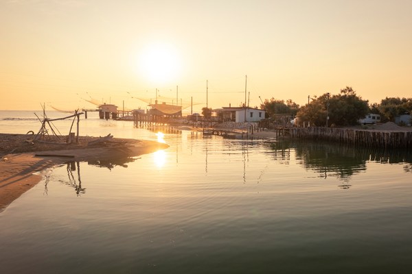 The Adriatic coastline of Ravenna