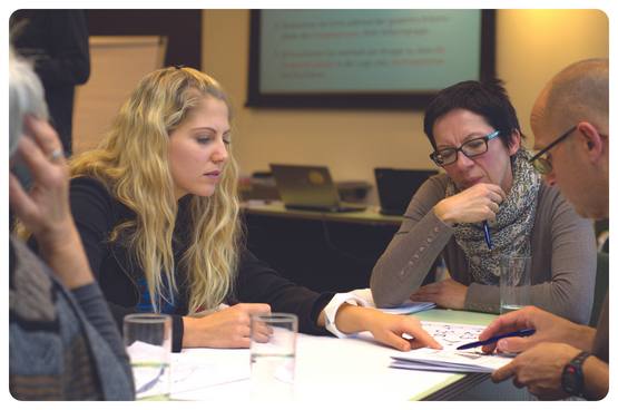 Image of teachers in a meeting