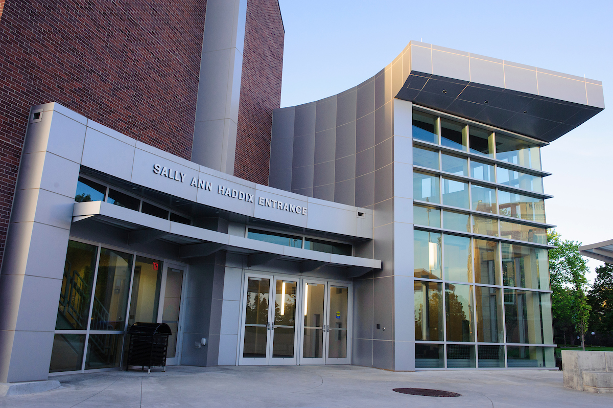 roskens hall sally ann haddix entrance