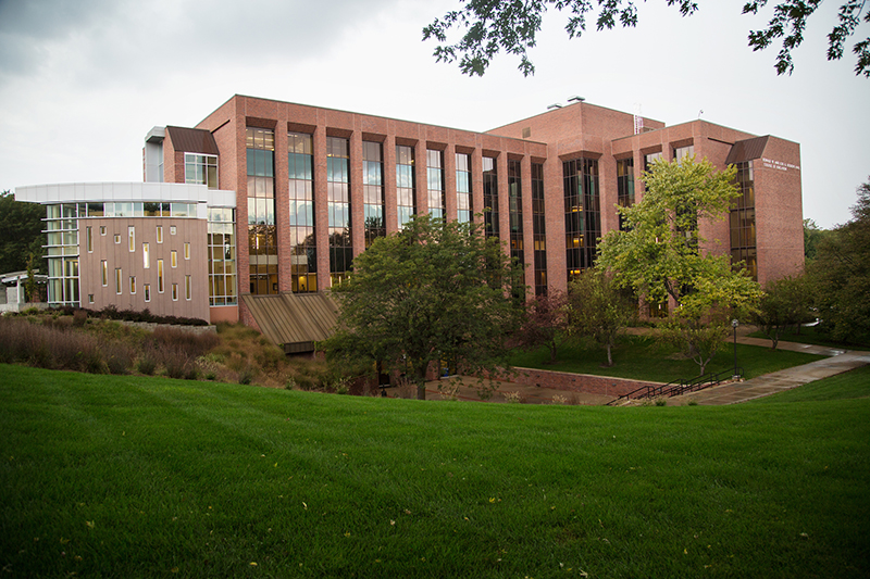 roskens hall east side of building