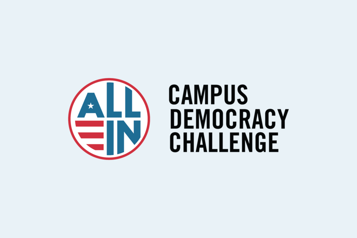 ALL IN recognizes higher education institutions that meet their criteria for “promoting civic learning, political engagement, and college student voter participation.” 