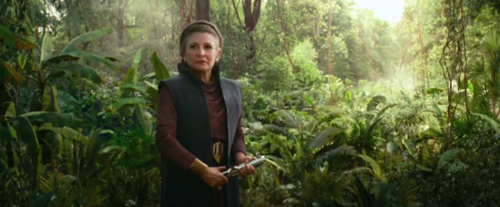 This New ‘Rise of Skywalker’ Clip Teases Leia with a Lightsaber