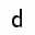 MATHEMATICAL SANS-SERIF SMALL D