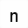 MATHEMATICAL SANS-SERIF SMALL N