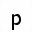 MATHEMATICAL SANS-SERIF SMALL P