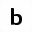 MATHEMATICAL SANS-SERIF BOLD SMALL B