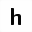 MATHEMATICAL SANS-SERIF BOLD SMALL H