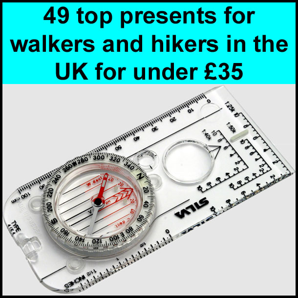 49 top presents for walkers and hikers