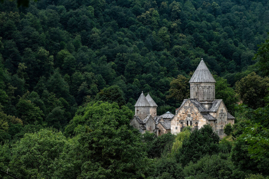 6th: Haghartsin Monastery, view from the viewing platform at the chapel