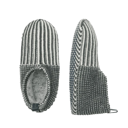 Patterned Gripper Slippers, Double Cushion