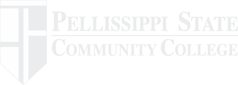 Pellissippi State Community College White Logo.