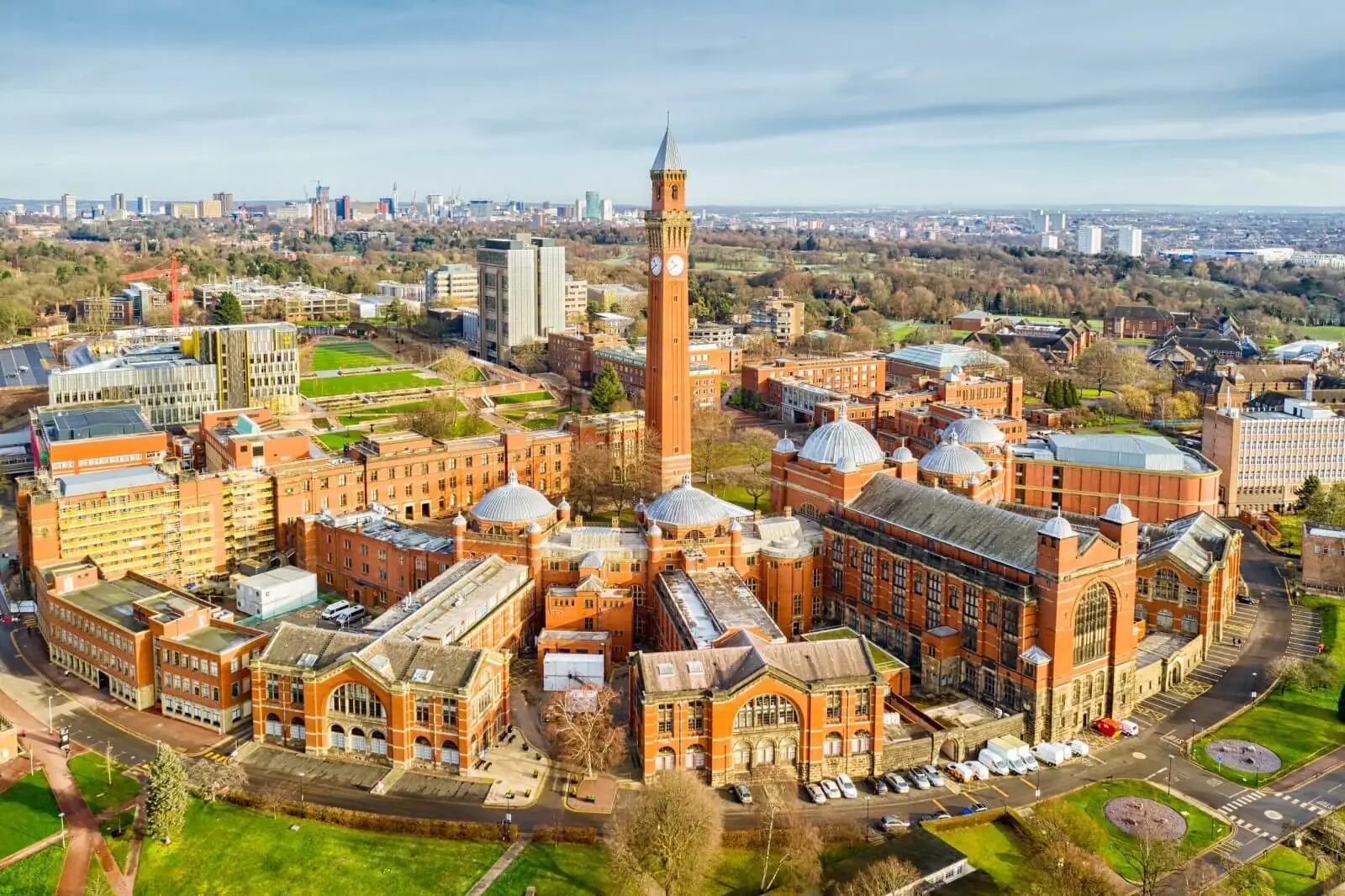 The University of Birmingham campus