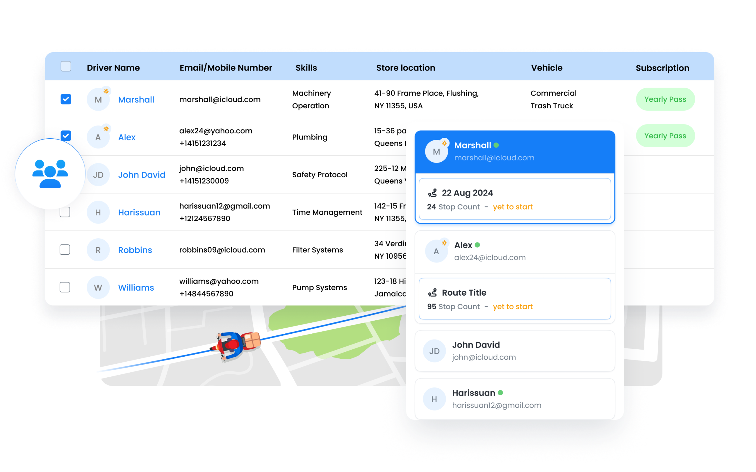 Driver management, Zeo Route Planner